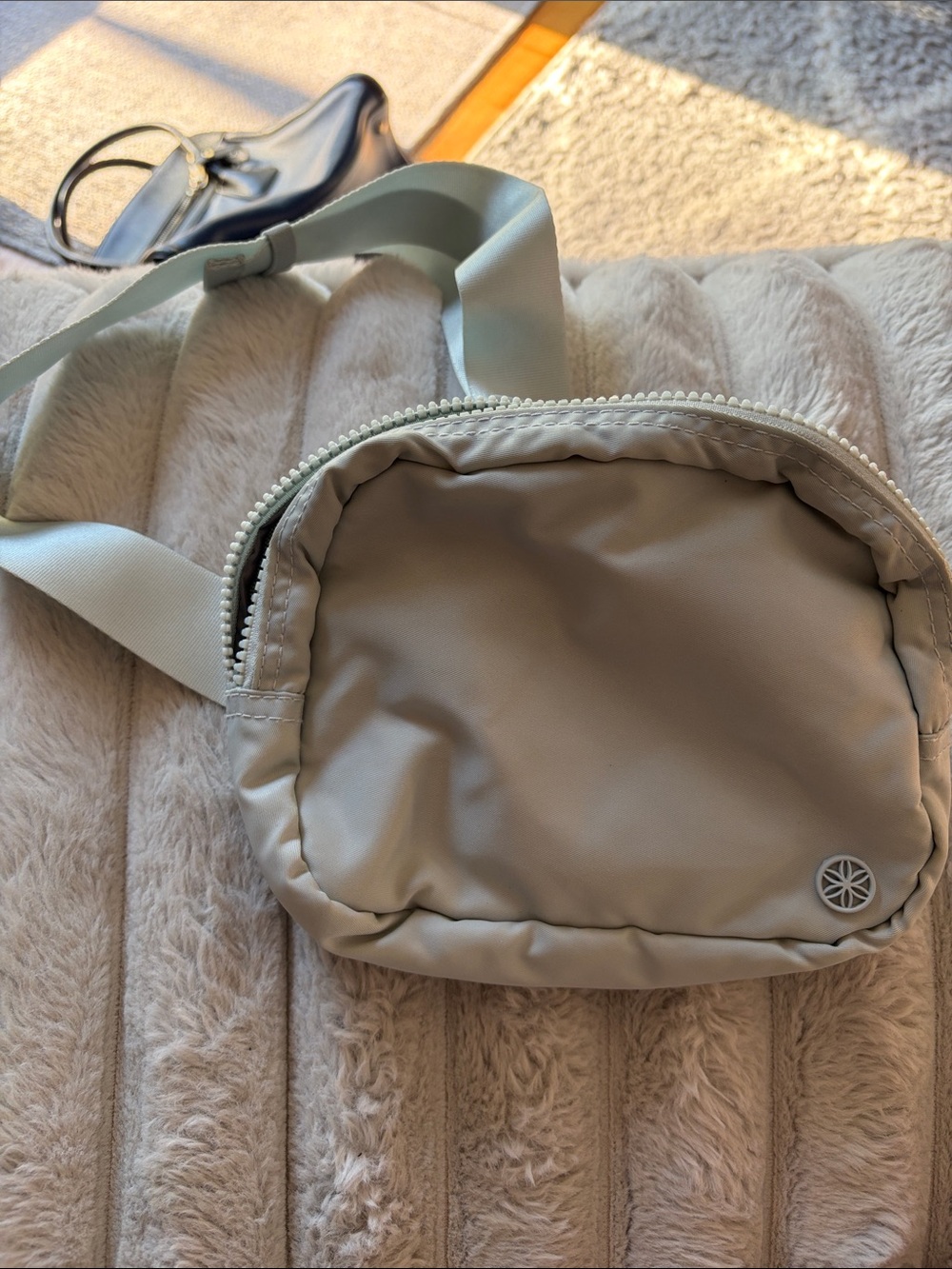 Gaiam Blue Crossbody Sling Bag - Casual Everyday Shoulder Bag